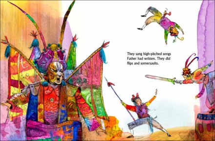 celebrate-picture-books-picture-book-review-father's-chinese-opera-acrobats