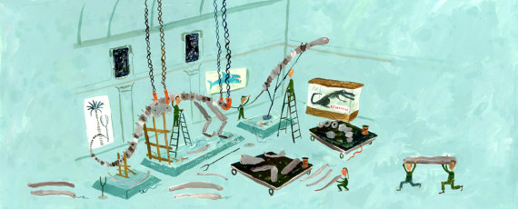 celebrate-picture-books-picture-book-review-how-the-dinosaur-got-to-the-museum-exhibit