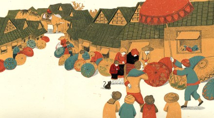 celebrate-picture-books-picture-book-review-the-umbrella-queen-emperor-visits