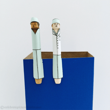 CPB - Doctors Clothespins on box