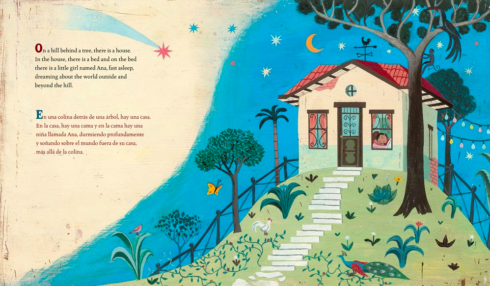 celebrate-picture-books-picture-book-review-waiting-for-the-biblioburro-bilingual-edition-nighttime