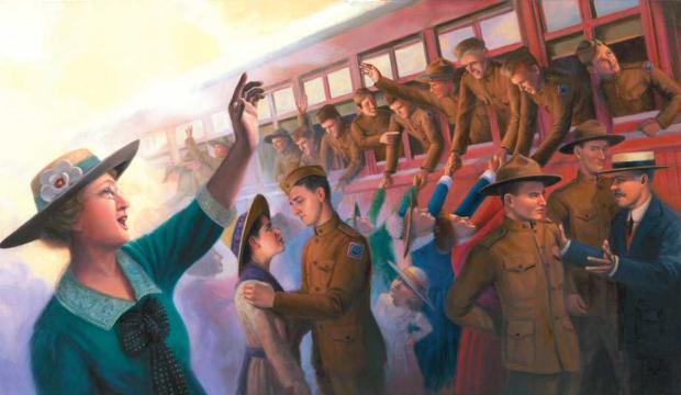 celebrate-picture-books-picture-book-review-the-poppy-lady-waving-goodbye