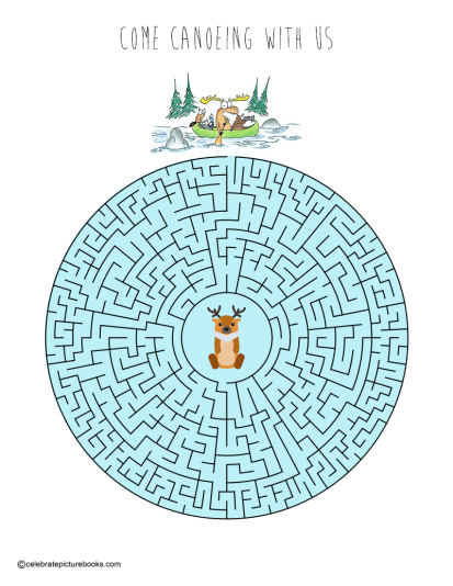 celebrate-picture-books-picture-book-review-canoe-maze