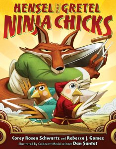 celebrate-picture-books-picture-book-review-hensel-and-gretel-ninja-chicks-cover