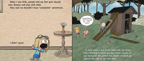 celebrate-picture-books-picture-book-review-i-am-amelia-earhart-interior-art-no-girl-stuff