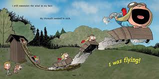 celebrate-picture-books-picture-book-review-i-am-amelia-earhart-interior-art-roller-coaster