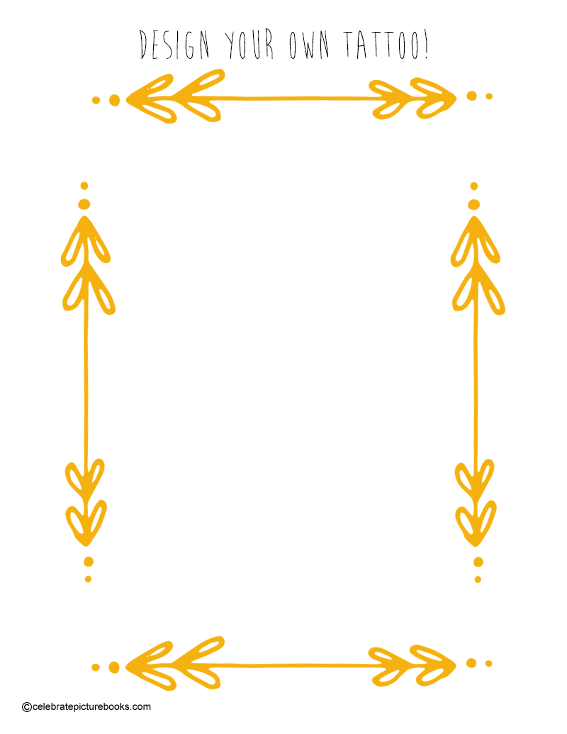 celebrate-picture-books-picture-book-review-design-your-own-tattoo-template