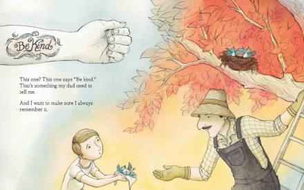 celebrate-picture-books-picture-book-review-tell-me-a-tattoo-story-interior-art-be-kind