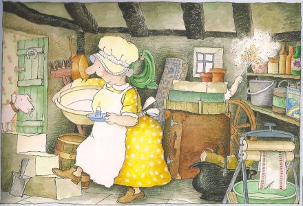 celebrate-picture-books-picture-book-review-each-peach-pear-plum-interior-art-mother-hubbard