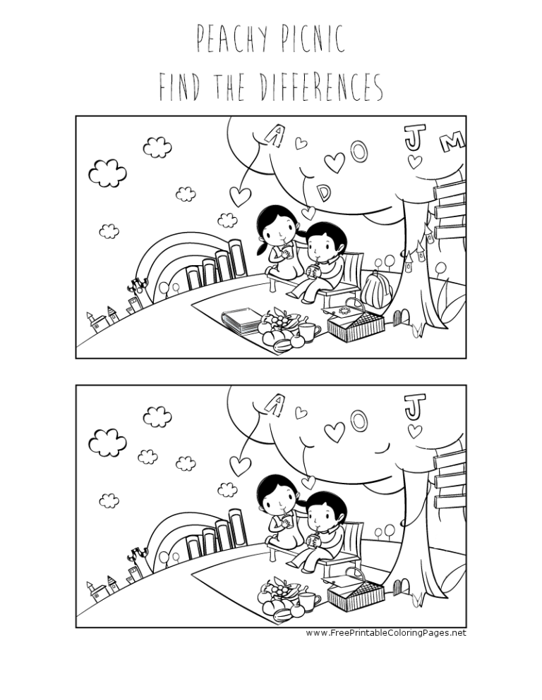 Find the Differences Puzzle