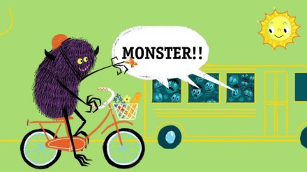 celebrate-picture-books-picture-book-review-quit-calling-me-a-monster-interior-art-bus