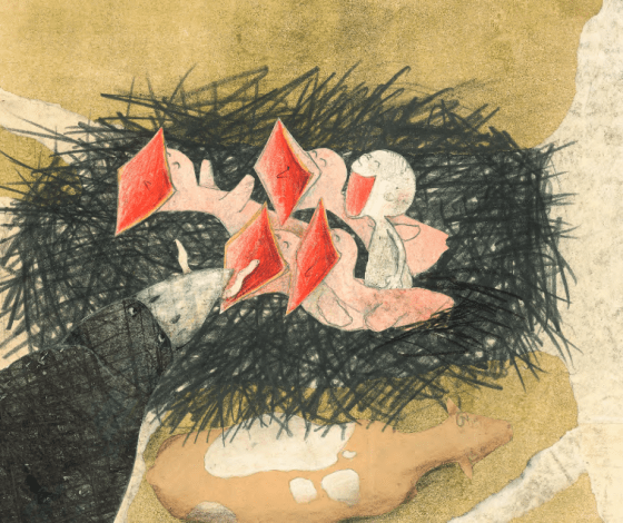 celebrate-picture-books-picture-book-review-rosie-the-raven-babies-eating