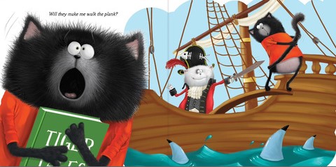 celebrate-picture-books-picture-book-review-splat-the-cat-and-the-late-library-book-walk-the-plank