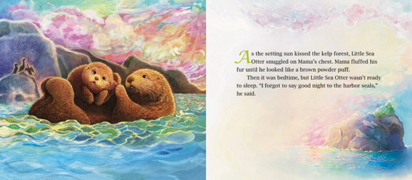 celebrate-picture-books-picture-book-review-good-night-little-sea-otter-mama-fluffing-pup's-fur