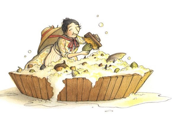 celebrate-picture-books-picture-book-review-miss-maple's-washing-the-seeds