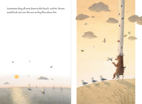 celebrate-picture-books-picture-book-review-mr-brown's-fantastic-hat-looking-out-to-sea