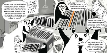 celebrate-picture-books-picture-book-review-the-black-and-white-factory-bar-code-room