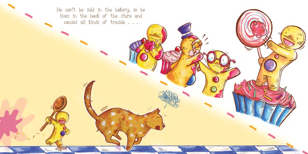 celebrate-picture-books-picture-book-review-tough-cookie-gingerbread-man-causes mischief