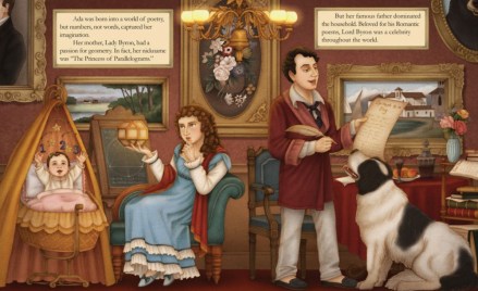 celebrate-picture-books-picture-book-review-ada-byron-lovelace-and-the-thinking-machine-ada's-parents