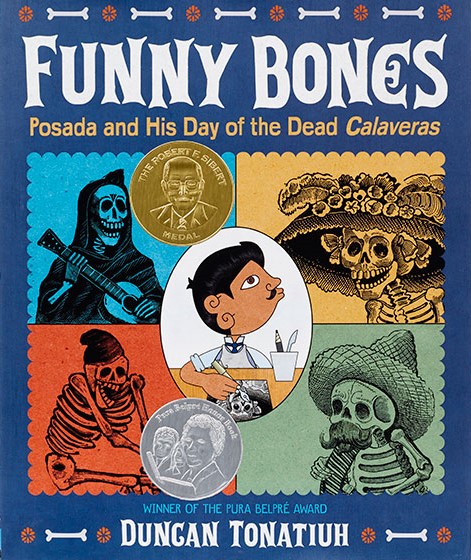 celebrate-picture-books-picture-book-review-funny-bones-posada-and-his-day-of-the-dead-calaveras-cover