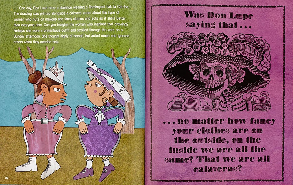 celebrate-picture-books-picture-book-review-funny-bones-posada-and-his-day-of-the-dead-calaveras-fancy-hat