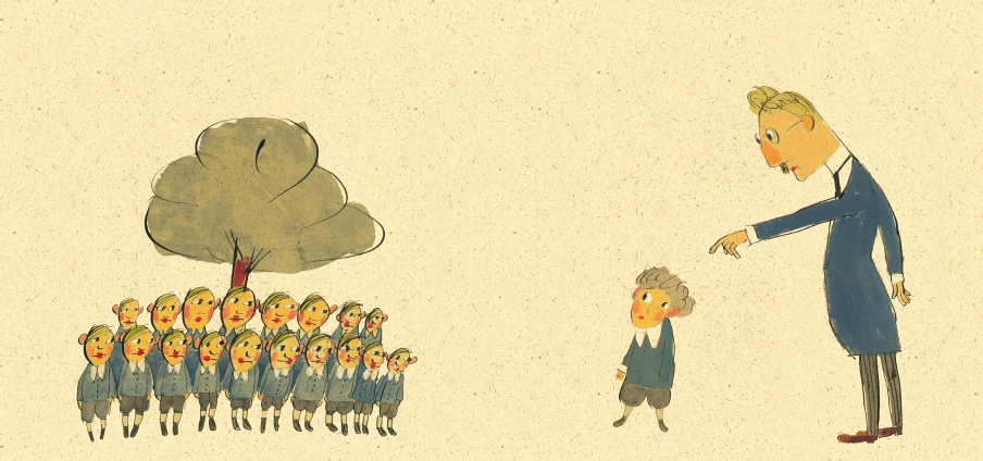 celebrate-picture-books-picture-book-review-on-a-beam-of-light-albert-at-school