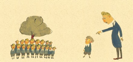 celebrate-picture-books-picture-book-review-on-a-beam-of-light-albert-at-school