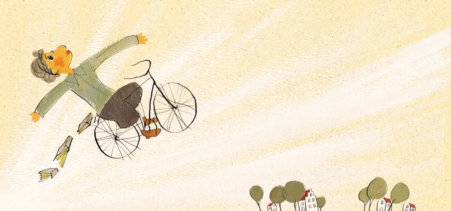 celebrate-picture-books-picture-book-review-on-a-beam-of-light-albert-riding-bike