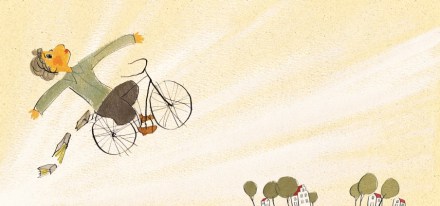 celebrate-picture-books-picture-book-review-on-a-beam-of-light-albert-riding-bike