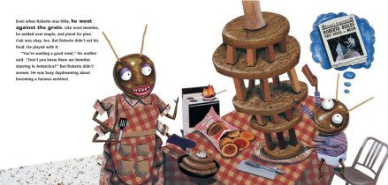 celebrate-picture-books-picture-book-review-roberto-the-insect-architect-roberto-plays-with-his-food