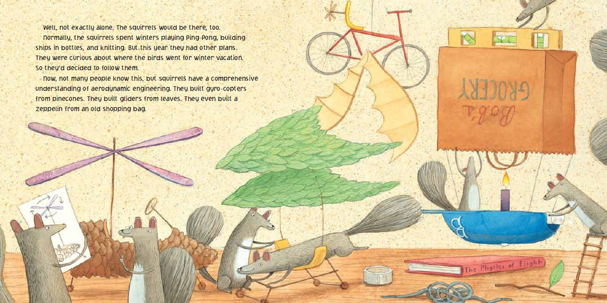 celebrate-picture-books-picture-book-review-those-darn-squirrels-fly-south-squirrels-build-flying-macihines