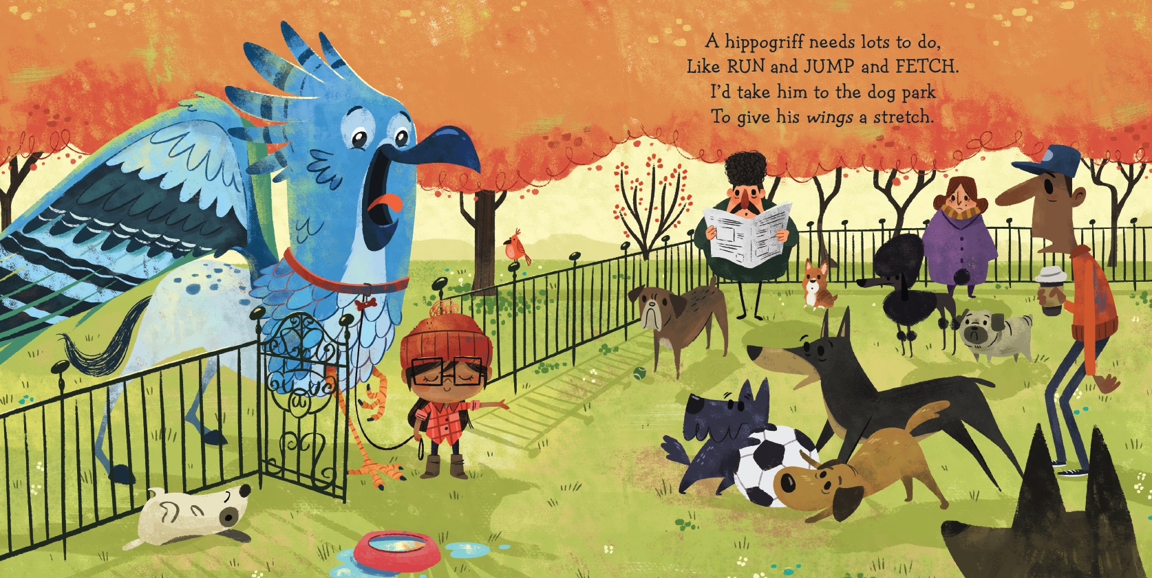 celebrate-picture-books-picture-book-review-if-I-had-a-gryphon-hippogriff