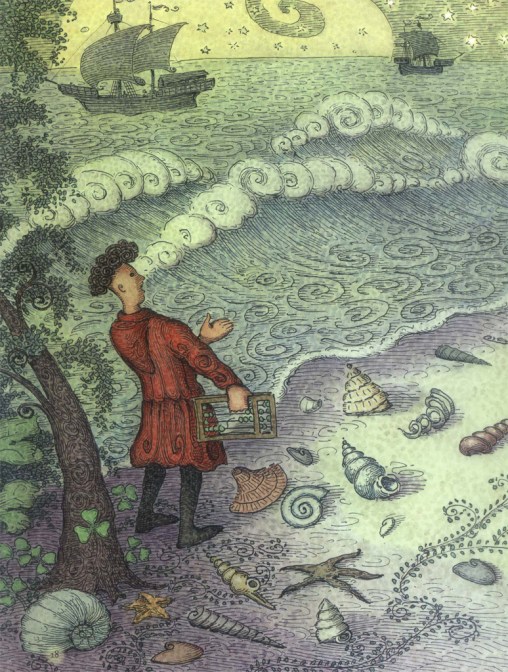 celebrate-picture-books-picture-book-review-blockhead-the-life-of-fibonacci-sea-shells