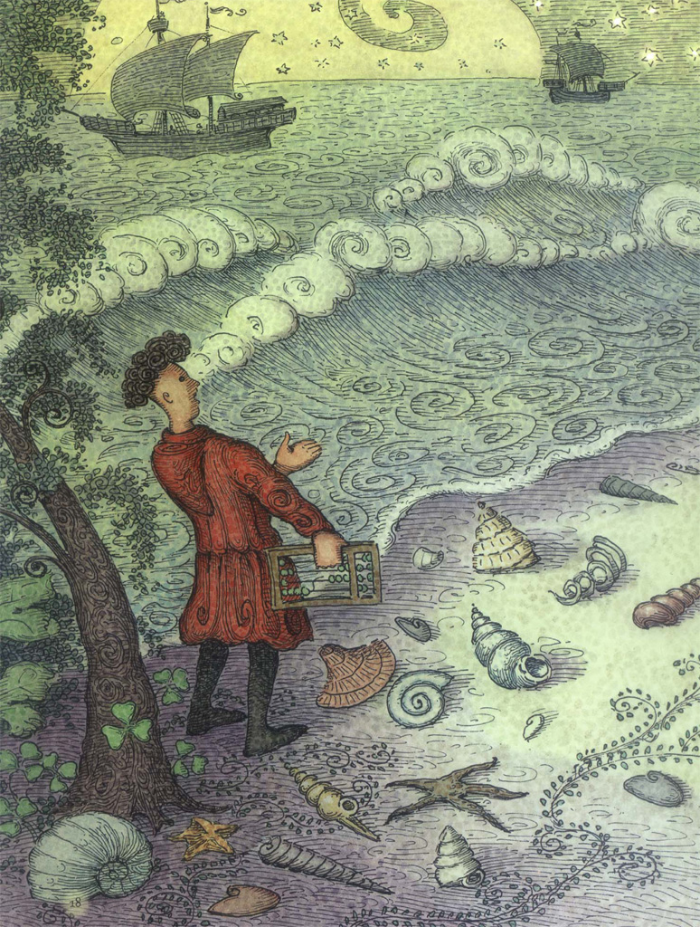 celebrate-picture-books-picture-book-review-blockhead-the-life-of-fibonacci-sea-shells