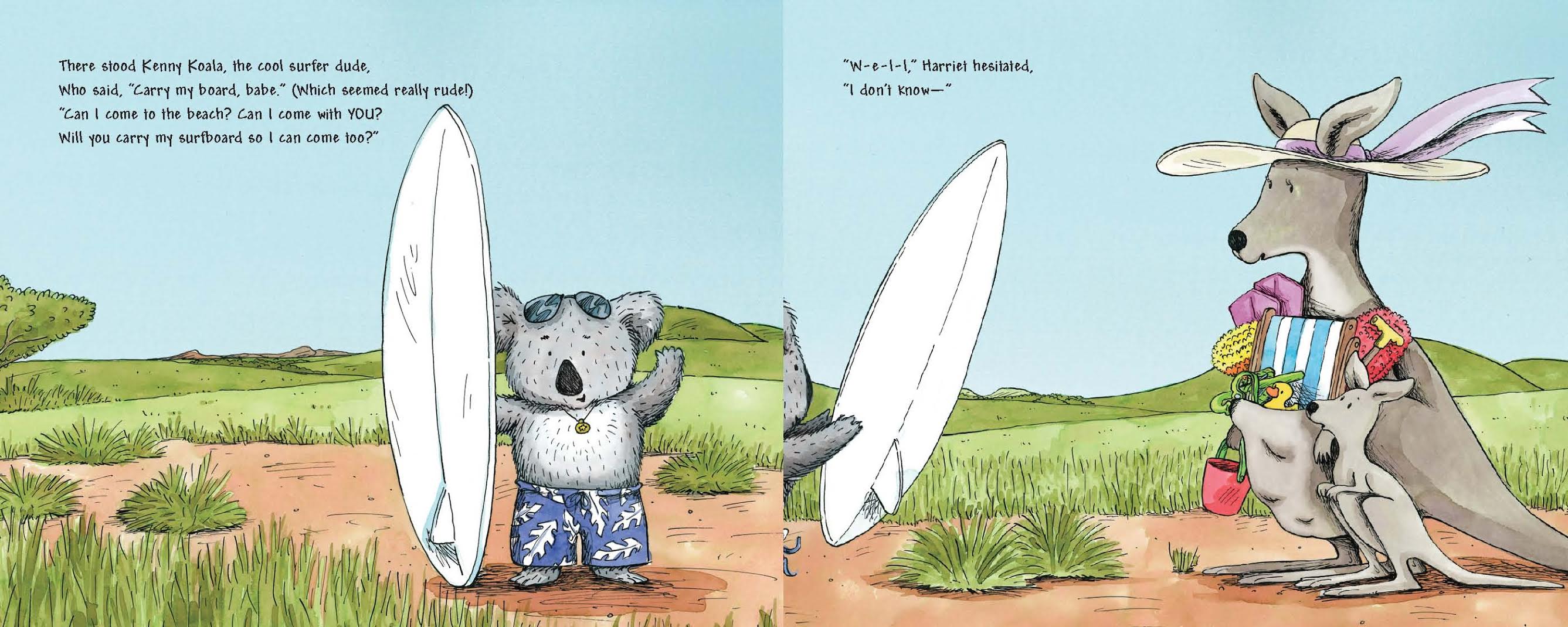 celebrate-picture-books-picture-book-review-harriet-can-carry-it-kenny-koala