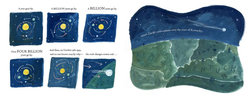 celebrate-picture-books-picture-book-review-how-the-meteorite-got-to-the-museum-meteorite