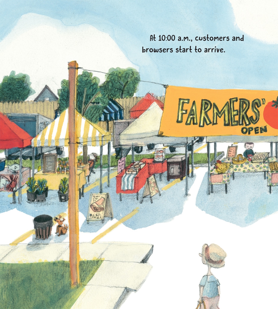 celebrate-picture-books-picture-book-review-on-the-farm-at-the-market-customers