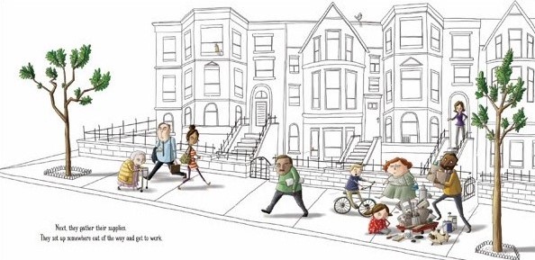 celebrate-picture-books-picture-book-review-the-most-magnificent-thing-neighbors-come-by