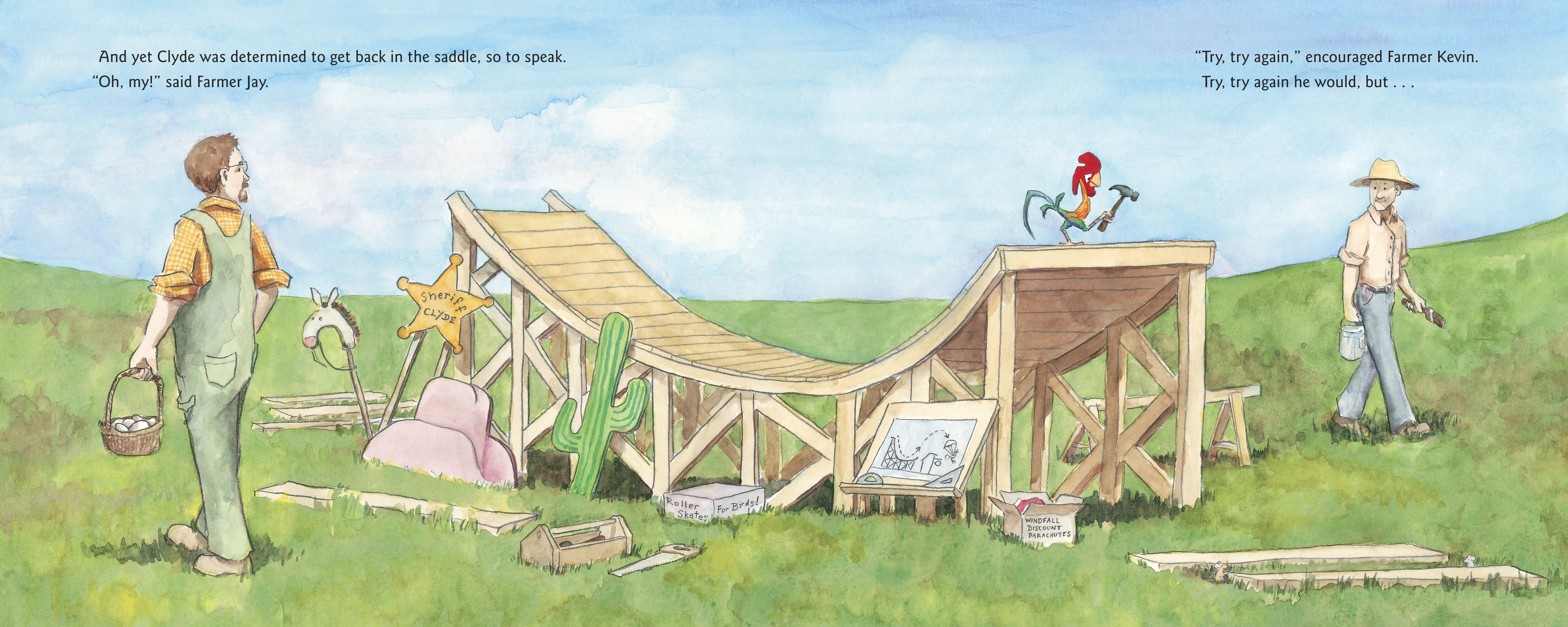 celebrate-picture-books-picture-book-review-a-crow-of-his-own-skating-ramp