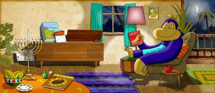 celebrate-picture-books-picture-book-review-esther's-hanukkah-disaster-after-dinner