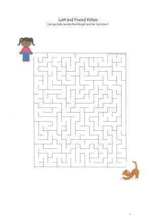 celebrate-picture-books-picture-book-review-lost-and-found-kitten-maze