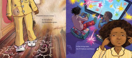 celebrate-picture-books-picture-book-review-charlotte-and-the-quiet-place-noisy-home