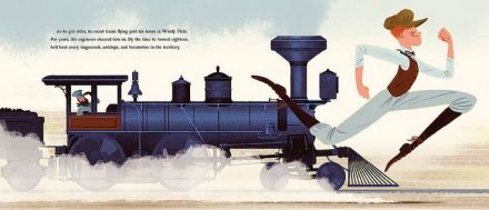 celebrate-picture-books-picture-book-review-jackrabbit-mccabe-&-the-electric-telegraph-racing-a-train