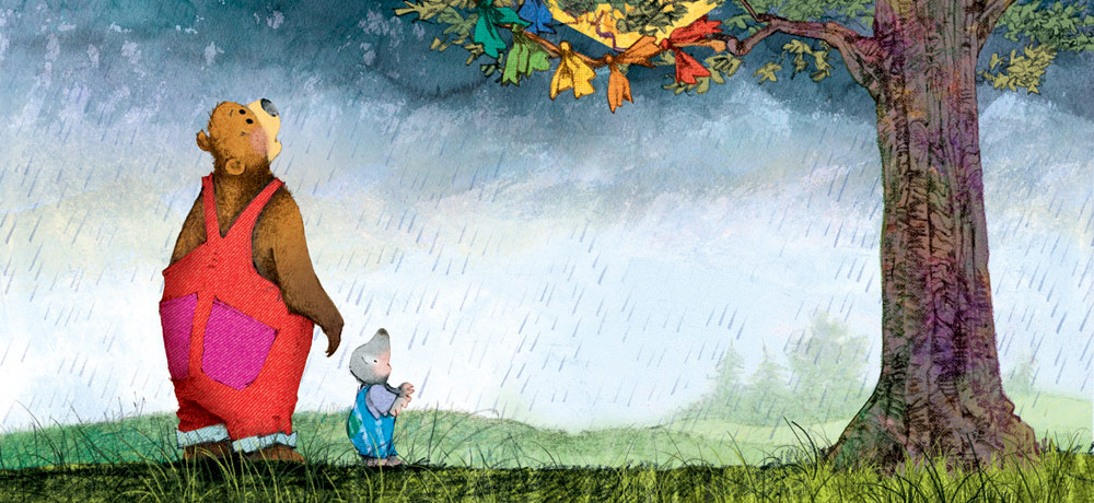celebrate-picture-books-picture-book-review-kite-day-a-bear-and-mole-story-kite-in-tree