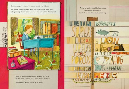 celebrate-picture-books-picture-book-review-the-right-word-roget-peter-starts-his-book