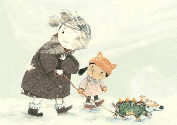 celebrate-picture-books-picture-book-review-a-hat-for-mrs-goldman-snow