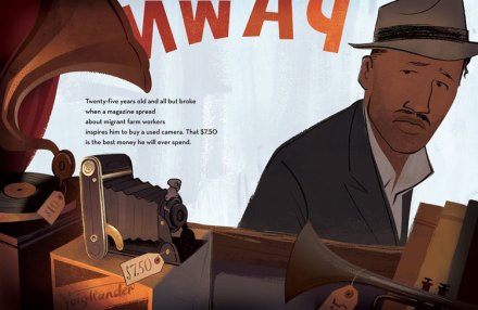 celebrate-picture-books-picture-book-review-gordon-parks-how-the-photographer-captured-black-and-white-america-gordon-sees-a-camera