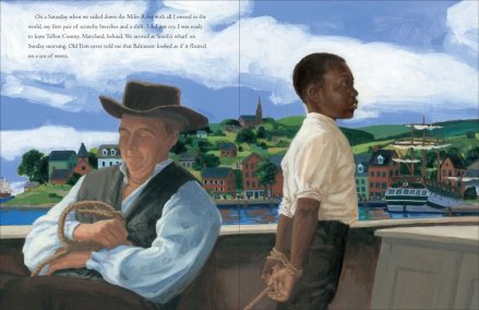 celebrate-picture-books-picture-book-review-words-set-me-free-the-story-of-young-frederick-douglas-smith's-wharf