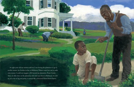 celebrate-picture-books-picture-book-review-words-set-me-free-the-story-of-young-frederick-douglas-plantation