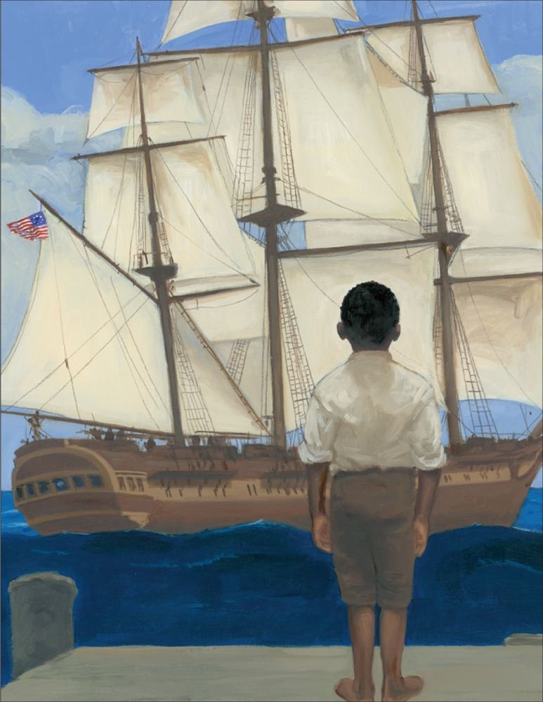 celebrate-picture-books-picture-book-review-words-set-me-free-the-story-of-young-frederick-douglas-tall-ship